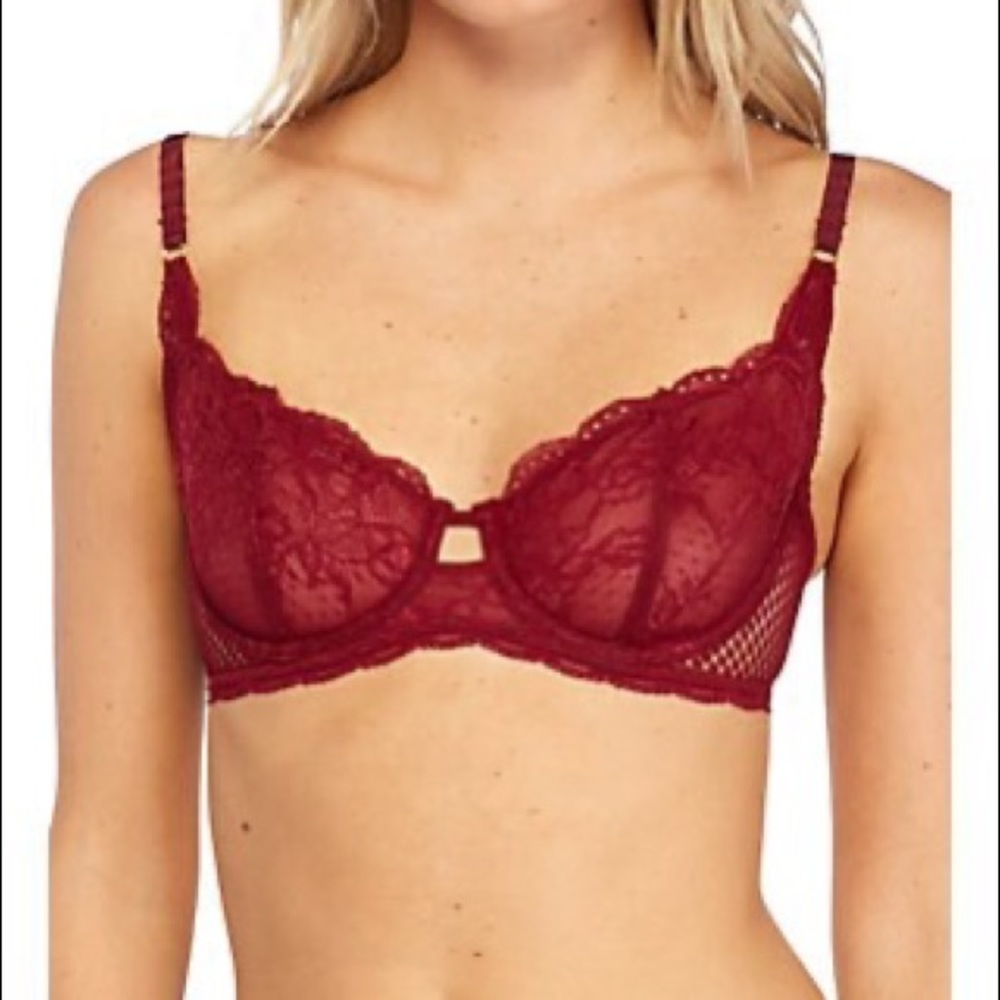 Sam Edelman Lace Unlined Underwire Bralette